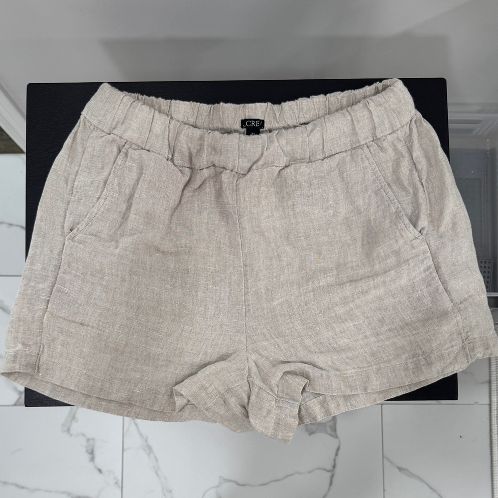 J. Crew Linen Blend Shorts - Women’s Size XS